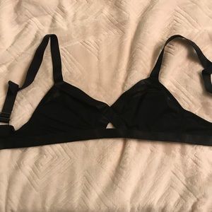 H&M black bra